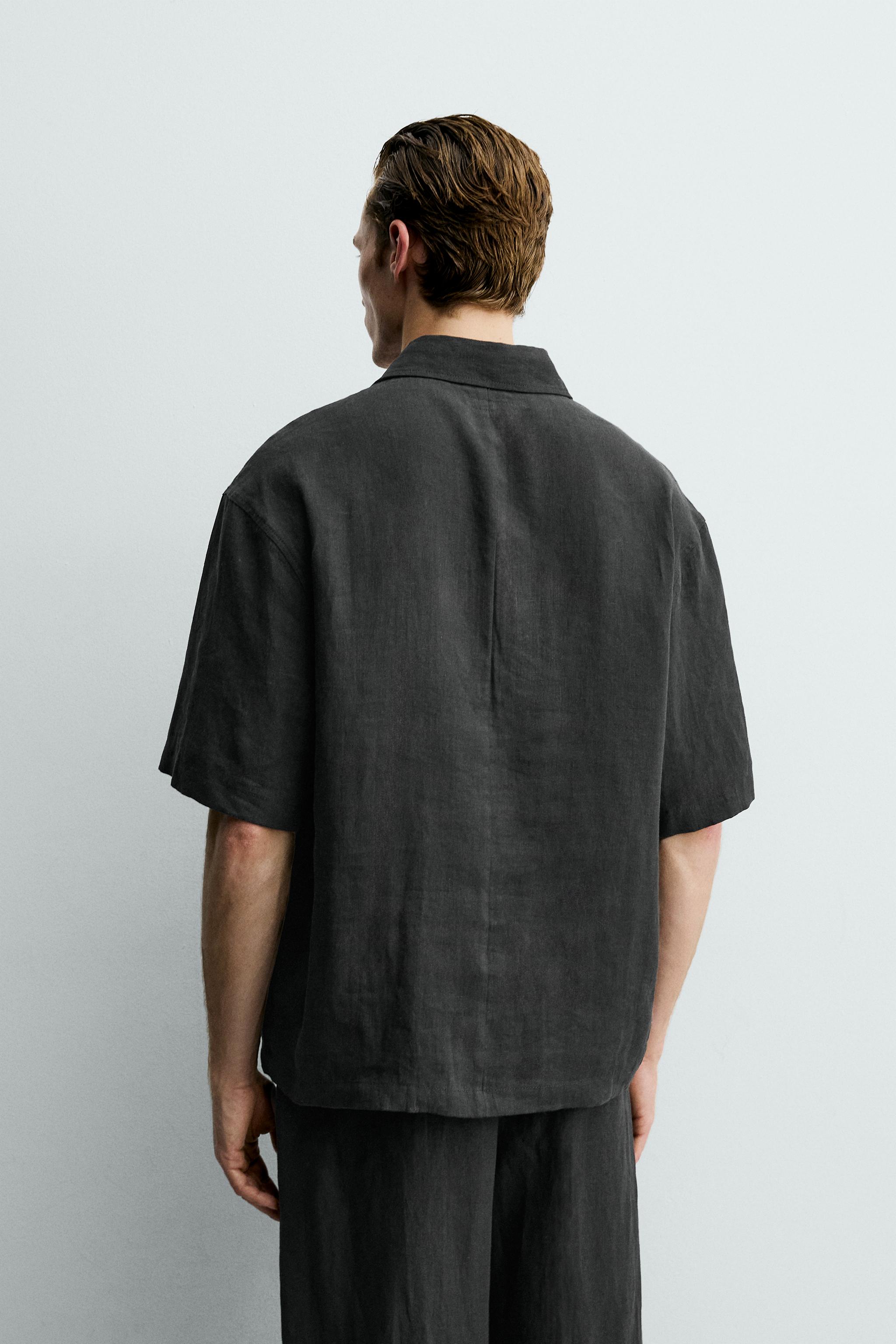 100% LINEN POLO SHIRT